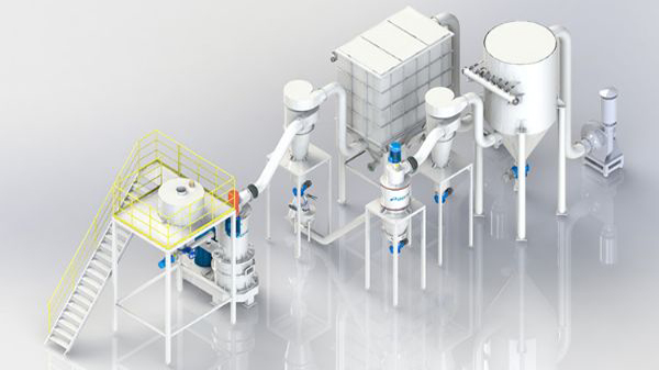 廢舊極片干式剝離機工藝流程